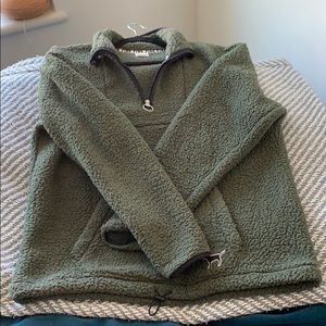 Victoria’s Secret PINK sherpa half zip pullover